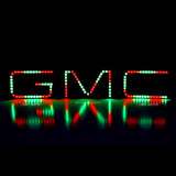 2007-2024 GMC Sierra Flow Series RGBW Multicolor LED BADGE EMBLEM LOGO