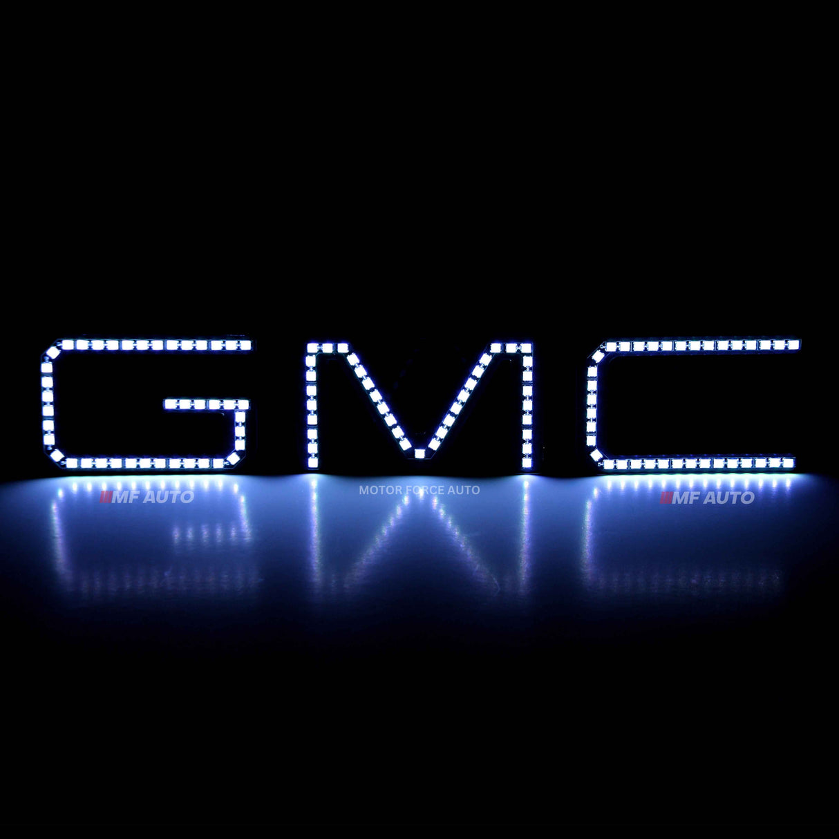 2007-2024 GMC Sierra Flow Series RGBW Multicolor LED BADGE EMBLEM LOGO