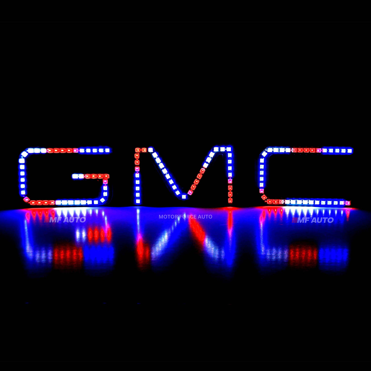 2007-2024 GMC Sierra Flow Series RGBW Multicolor LED BADGE EMBLEM LOGO