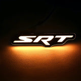 Multicolor SRT Style RGB LED Emblem Grille Badge / Dodge Charger / Challenger /  Chrysler 300 / JEEP