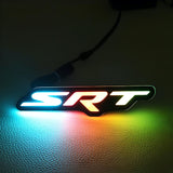 Multicolor SRT Style RGB LED Emblem Grille Badge / Dodge Charger / Challenger /  Chrysler 300 / JEEP